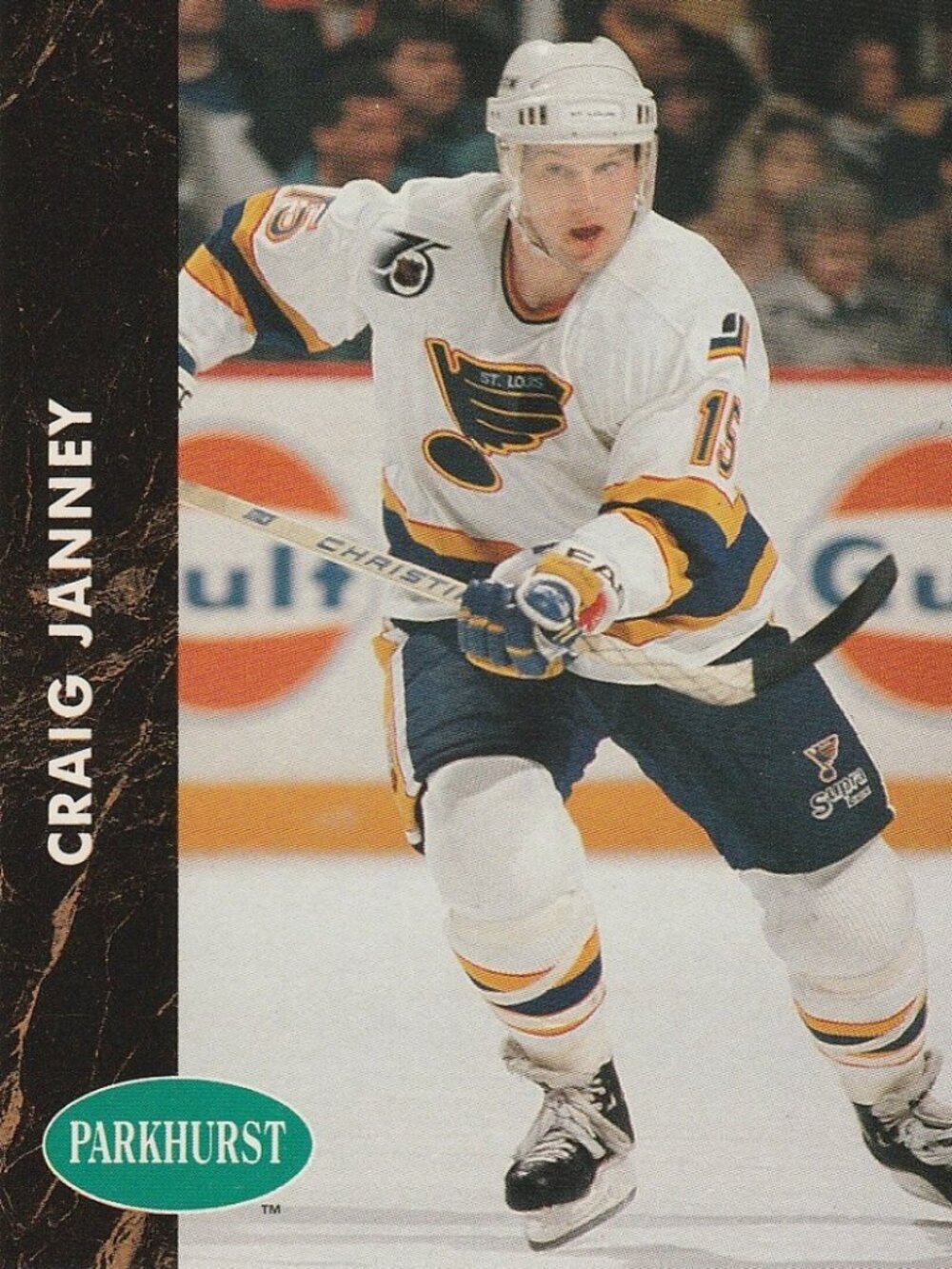 Craig Janney - 1992 Pro Set Hockey Card